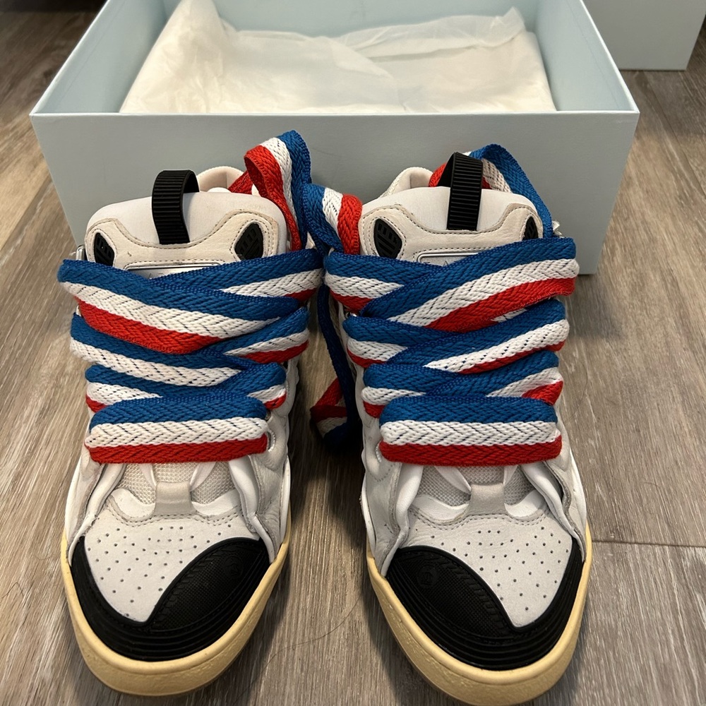 Lanvin Sneakers size 39 red white & blue